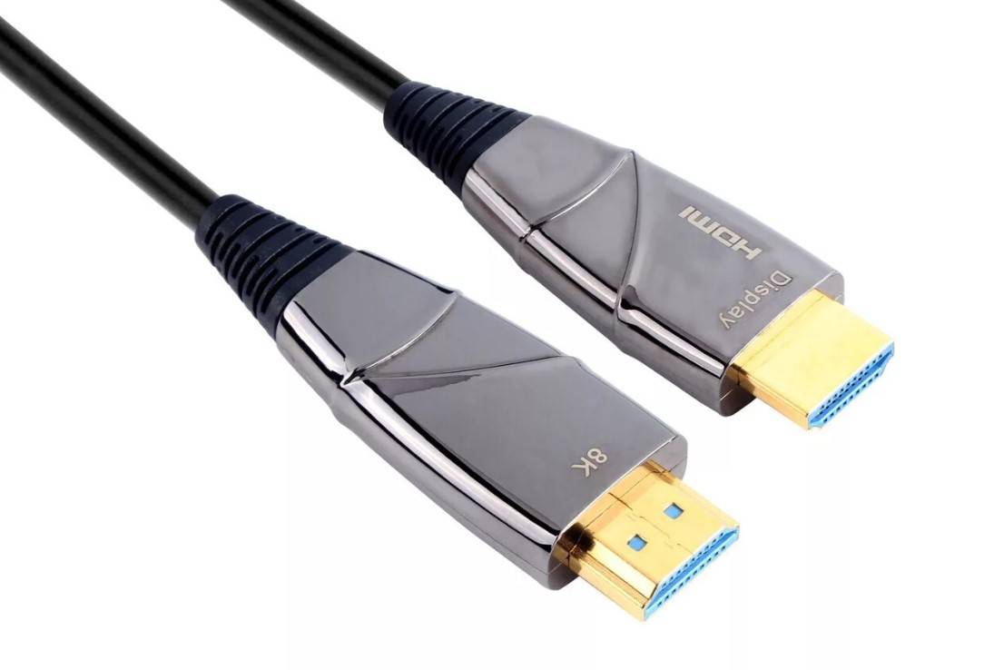 Активный оптический кабель HDMI 19M/M,ver. 2.1, 8K@60 Hz 15m VCOM <D3743-15M>