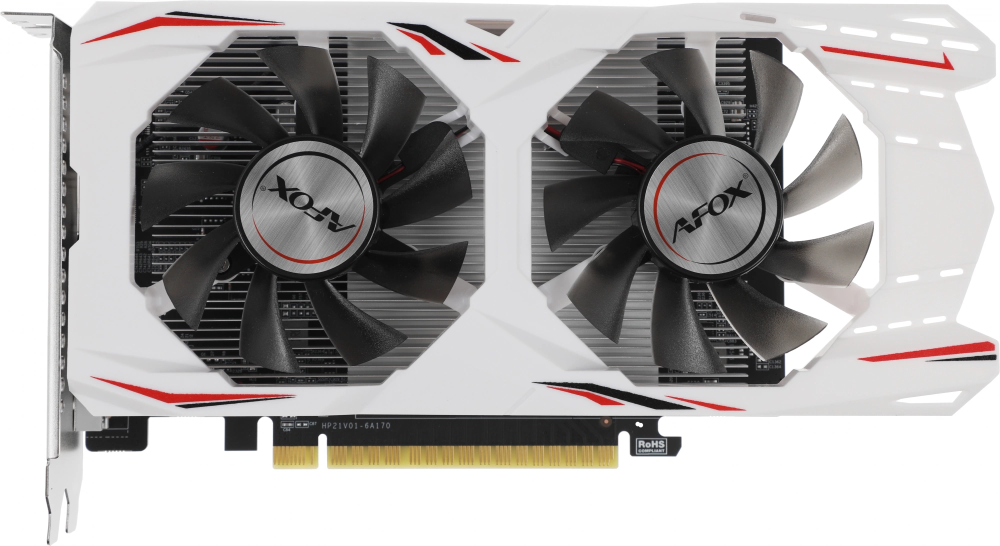 Видеокарта Afox PCI-E 3.0 AF1050TI-4096D5H7-V8 NVIDIA GeForce GTX 1050TI 4Gb 128bit GDDR5 1291/7000 