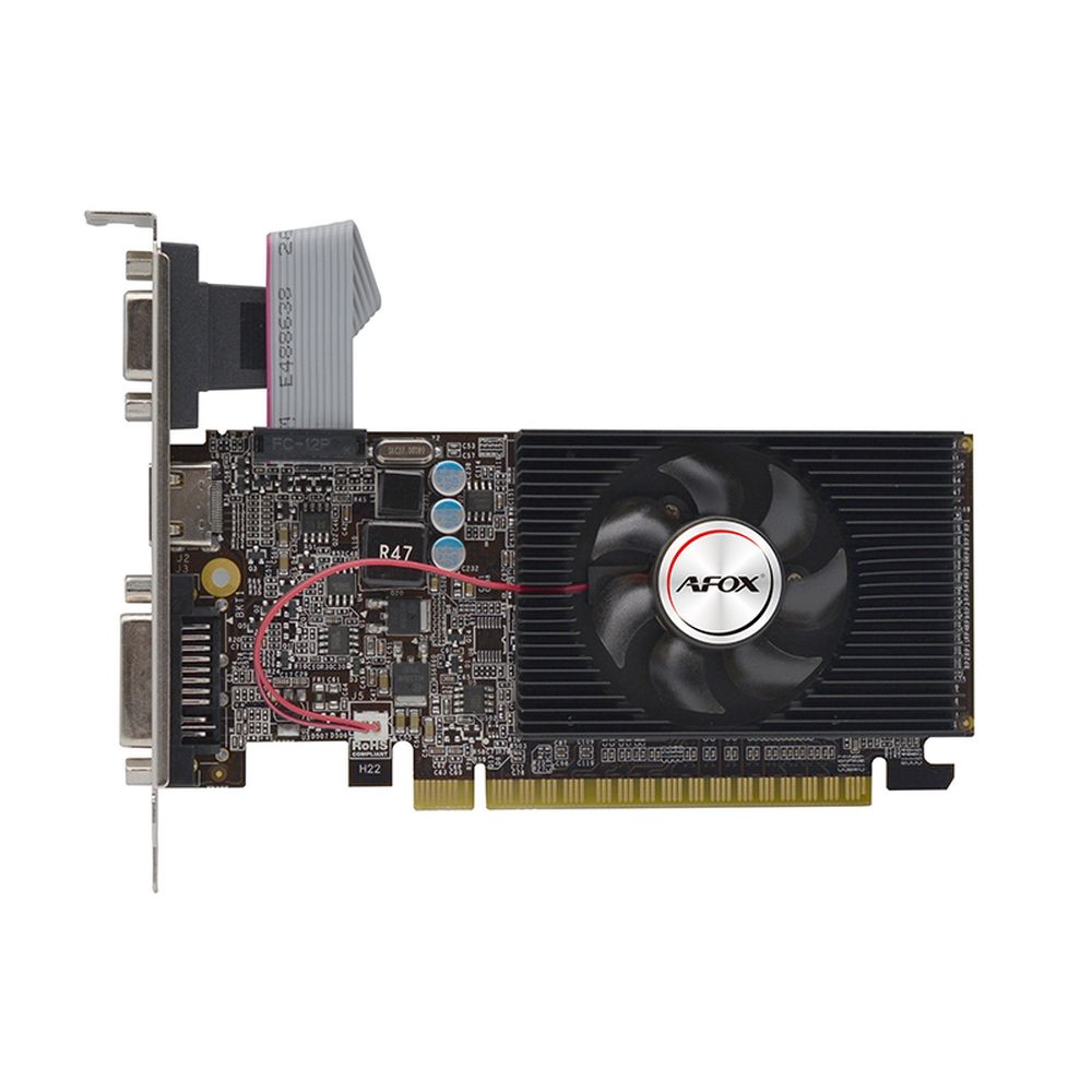 Видеокарта Afox PCI-E 3.0 AF610-1024D3L7-V6 NVIDIA GeForce GT 610 1Gb 64bit GDDR3 810/1333 DVIx1 HDM