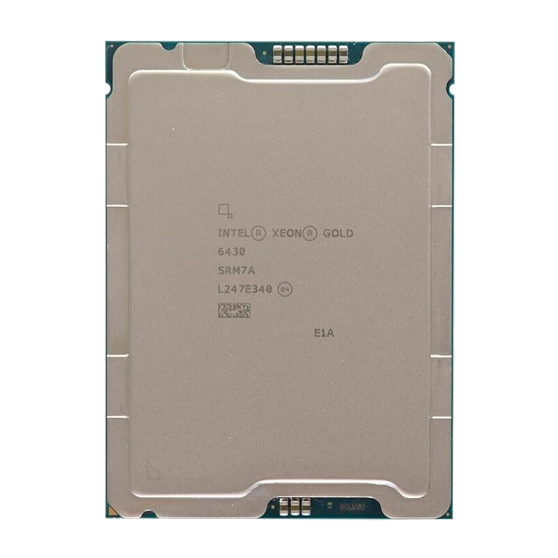 процессор CPU Intel Xeon Gold 6430, 32 cores, 2.1-2.6-3.4GHz, 60MB, 270W, 2S, DDR5-4400, XCC, LGA467