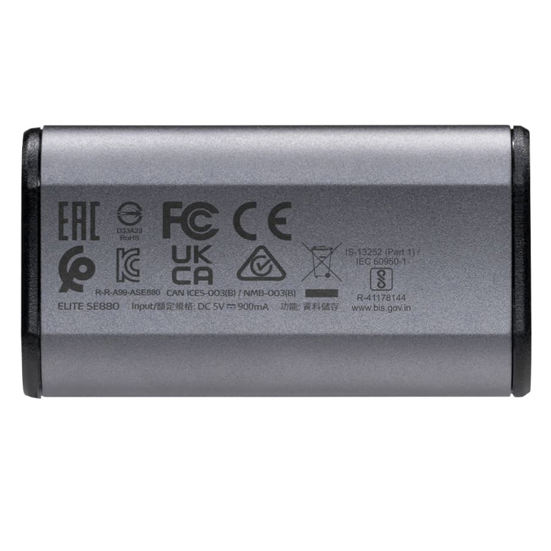 Накопитель SSD A-Data USB-C 2TB AELI-SE880-2TCGY SE880 2.5" серый