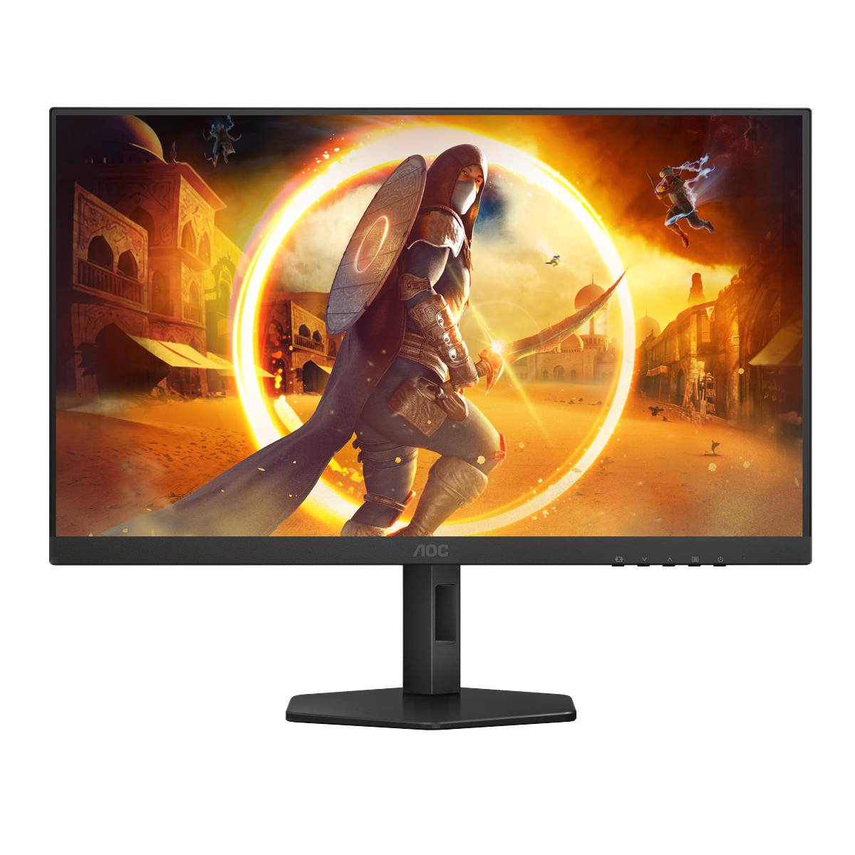 Монитор AOC 27" Q27G4XF черный Fast IPS LED 0.5ms 16:9 HDMI матовая HAS Piv 300cd 178гр/178гр 2560x1
