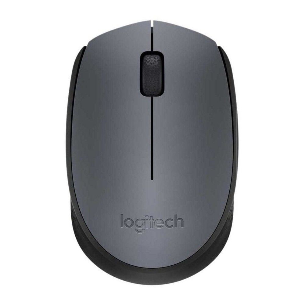 Мышь Logitech M170 серый/черный оптическая 1000dpi беспров. USB 2but (910-004646)