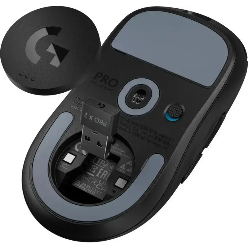 Мышь игровая беспроводная Logitech G Pro X Superlight 2, Black  910-006630