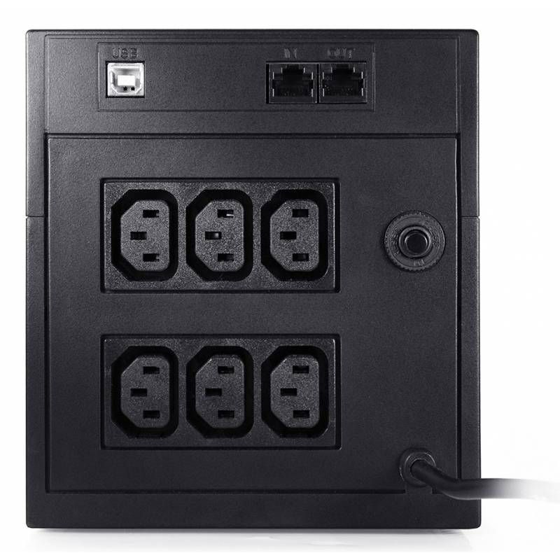 Источник бесперебойного питания Powercom Raptor, Line-Interactive, 2000VA/1200W, Tower, 6*IEC320-C13
