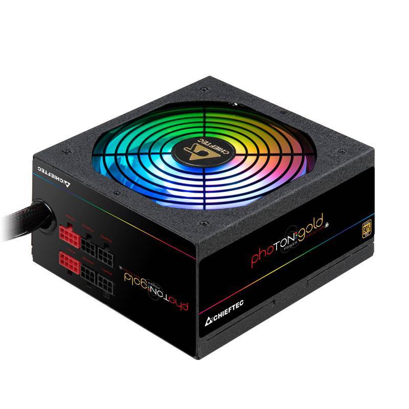 Блок питания Chieftec Photon Gold GDP-750C-RGB ATX 2.3, 750W, &gt/90 efficiency, Active PFC, ARGB Ra