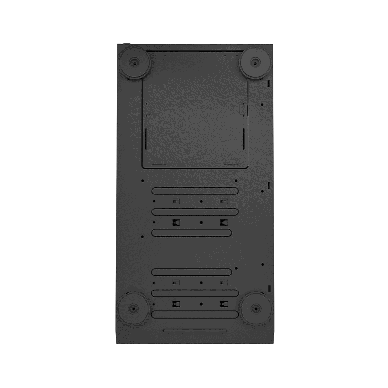 Корпус PCCooler ME200 MESH BK, Mesh Full Tower, Black, TG, SPCC, 3x120mm ARGB E-ATX, ATX, mATX, mITX