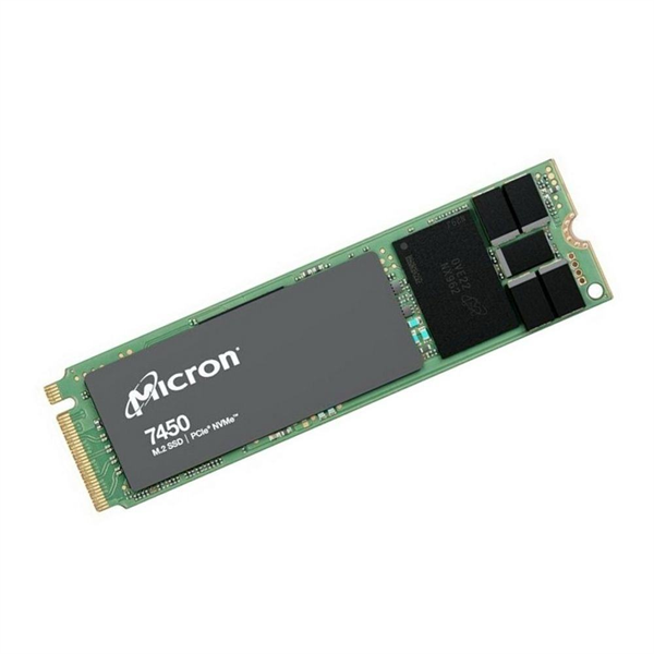 Твердотельный накопитель Micron 7450 PRO 960GB NVMe M.2 (22x80mm) PCIe 4.0 x4, R5000/W1400MB/s 3D TL