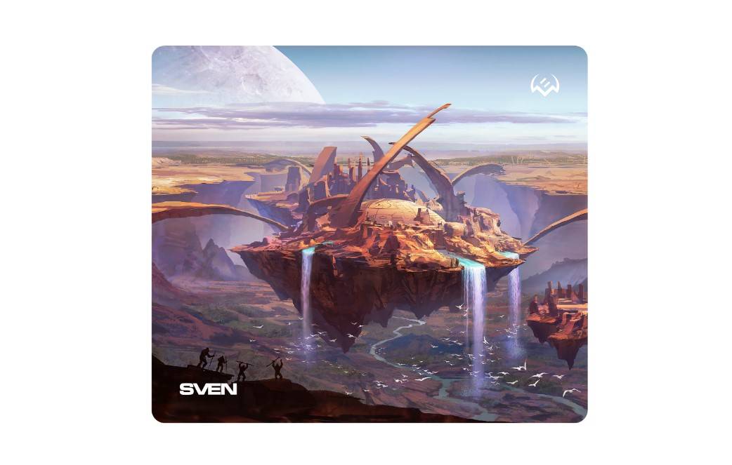 SVEN Коврик для мыши игровой MP-G03S Island (230x200x2мм, ткань + резина)