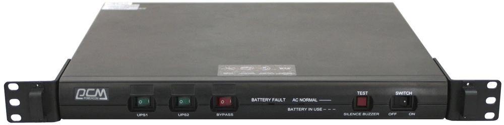 Источник бесперебойного питания Powercom King Pro RM, Line-Interactive, 1000VA/800W, Rack mount 1U, 