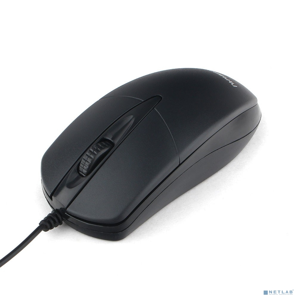 Гарнизон Мышь GM-220, USB, чип- Х, черный,1000 DPI, 2кн.+колесо-кнопка