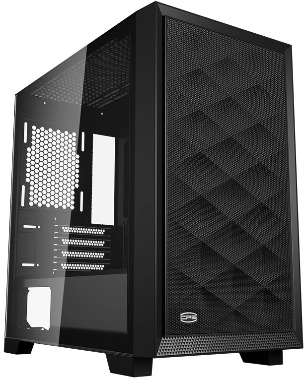 Корпус PcCooler C3 D310 черный без БП mATX 8x120mm 4x140mm 2xUSB3.0 audio bott PSU