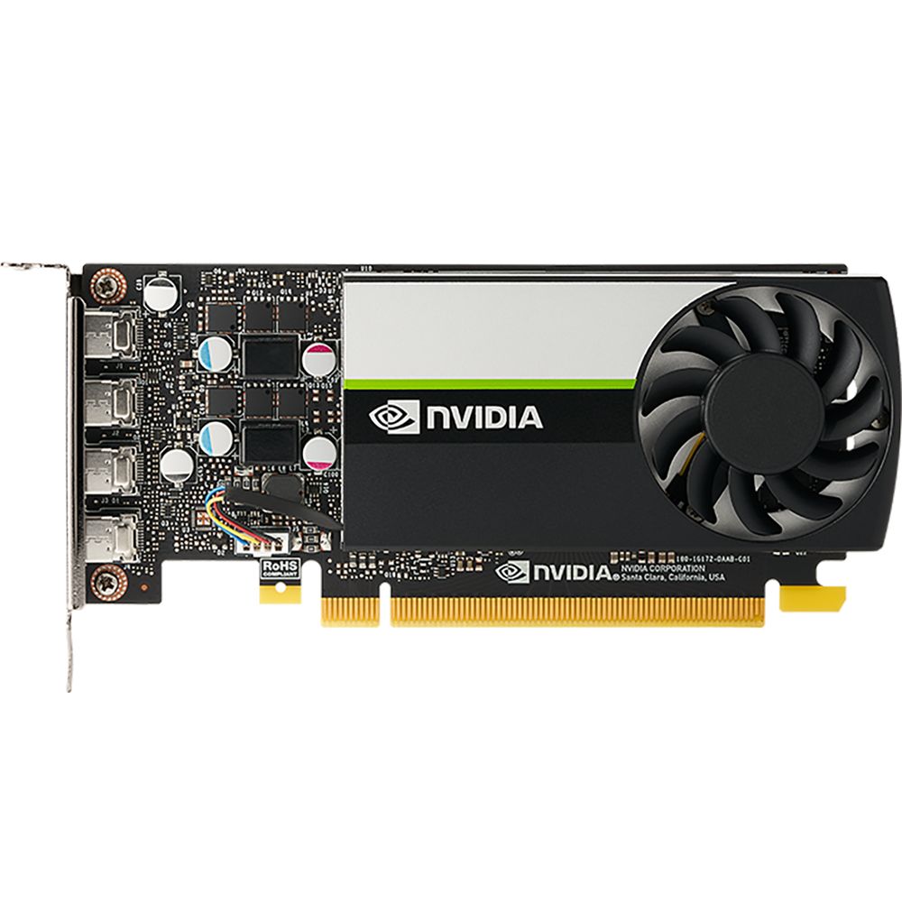 Видеокарта Nvidia Quadro T1000 8GB, FH bracket, 1 year