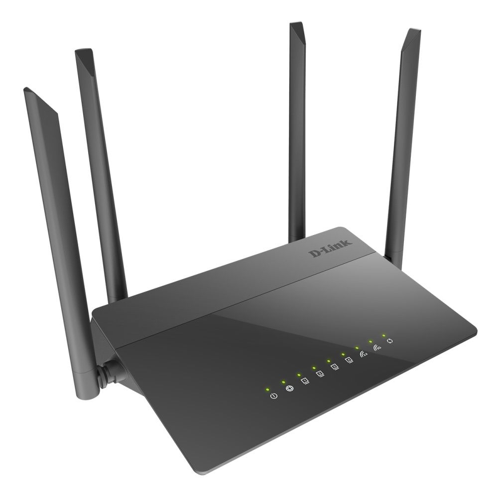 Маршрутизатор D-Link DIR-841/RU/A1B Беспроводной двухдиапазонный маршрутизатор AC1200 Wave 2 с гигаб