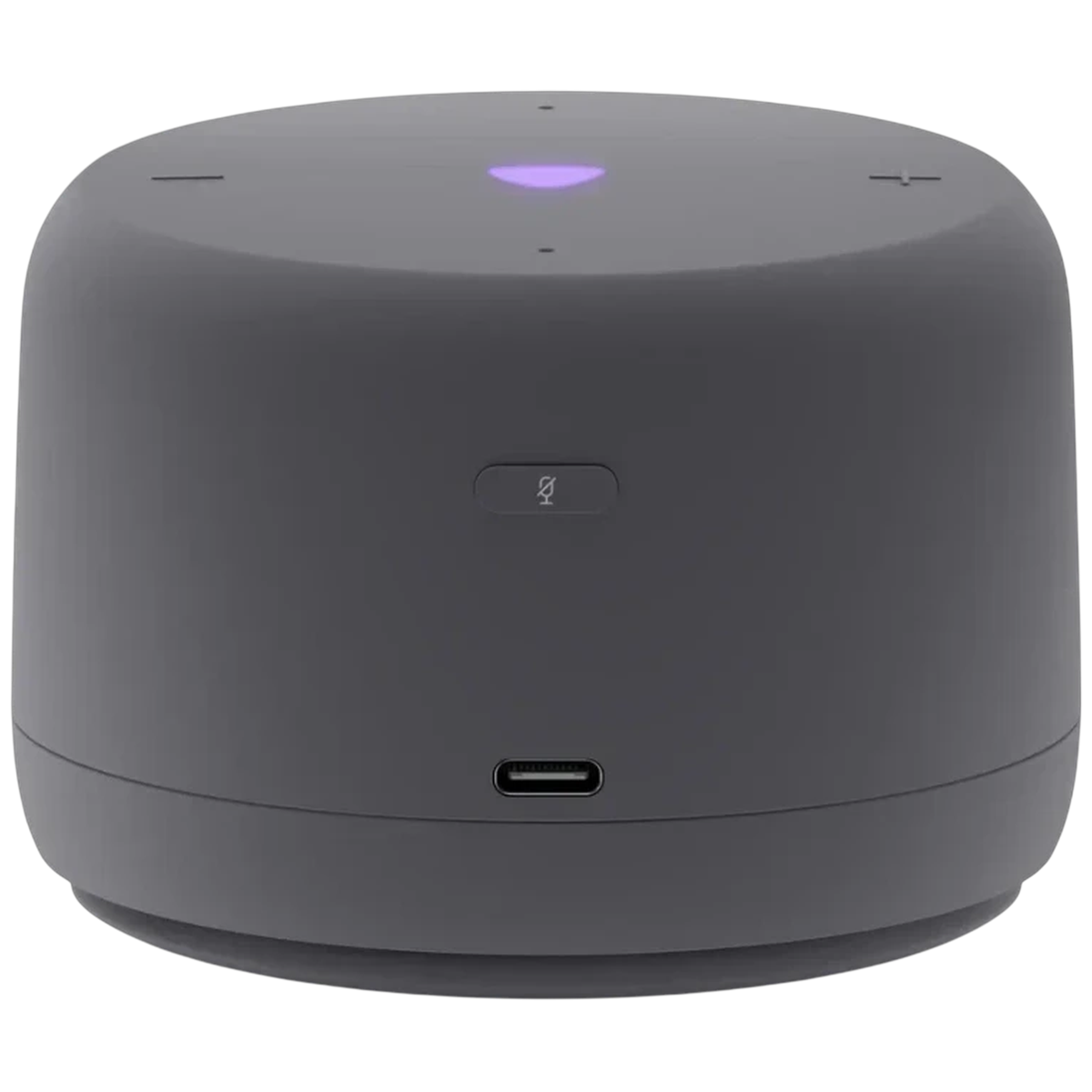 Умная колонка Yandex Станция Лайт 2 без часов Алиса графитовый 6W 1.0 BT/Wi-Fi 10м (YNDX-00028GRY)