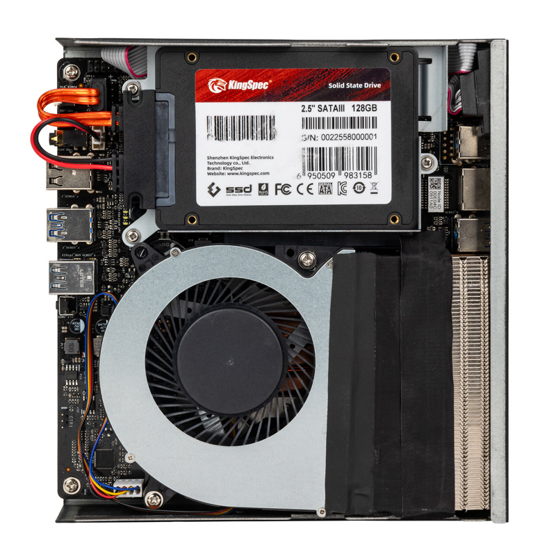 Мини ПК HIPER FACTUM FT20  Intel Core i5 14400(2.5Ghz)/16384Mb/512PCISSDGb/noDVD/BT/WiFi/war 1y/1.3k