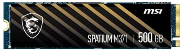 Накопитель SSD PCIE 4.0 NVME M.2 500GB SPATIUM M450 500GB V1 MSI