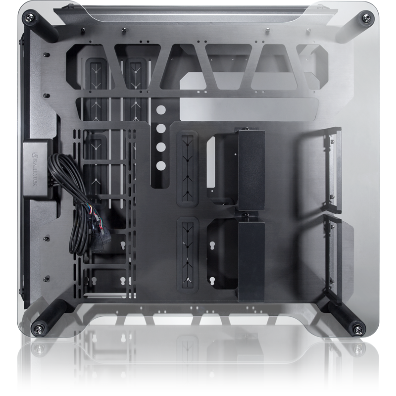 Корпус Raijintek ENYO 0R20B00119, black, Aluminum, EEB/ E-ATX/ ATX/ M-ATX/ Mini-ITX, USB3.0x4, HD Au