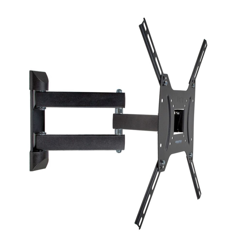 Кронштейн для телевизора Kromax OPTIMA-404 черный 15"-55" макс.35кг настенный поворотно-выдвижной и 