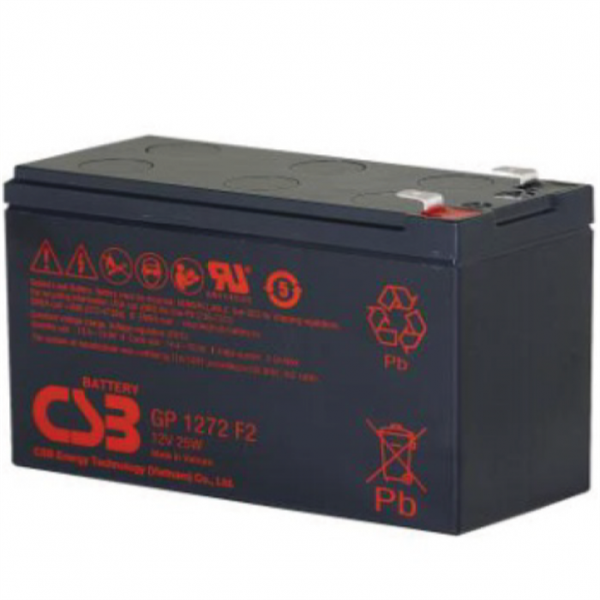 АКБ CSB Аккумуляторная батарея для ИБП (12V/7,2Ah)