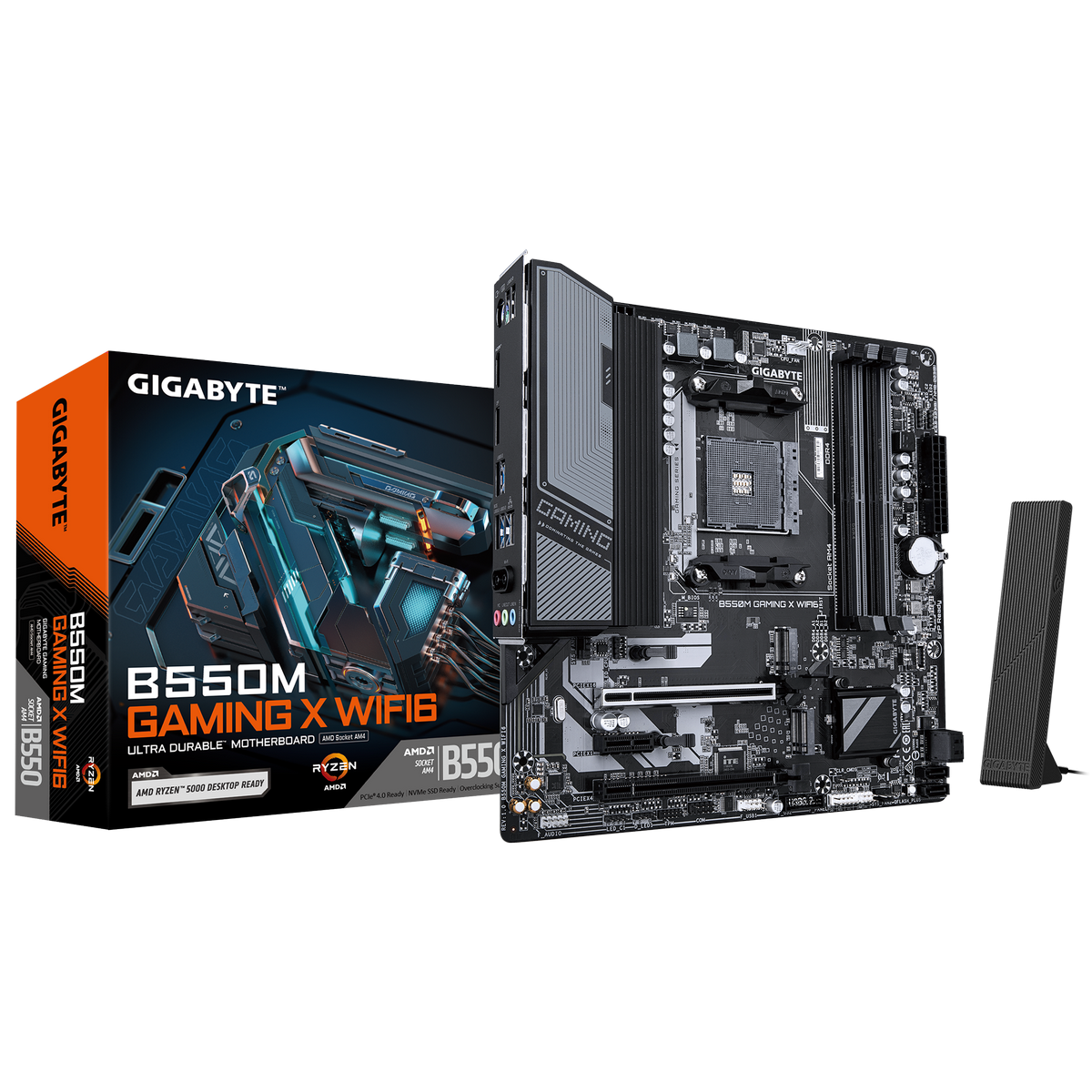Материнская плата Gigabyte B550M GAMING X WIFI6, RTL