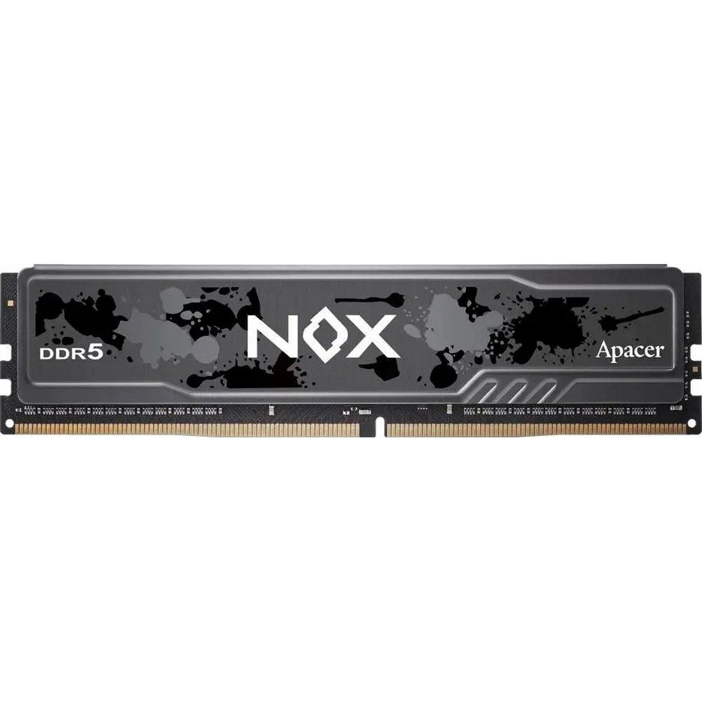 Оперативная память Apacer  DDR5  32GB  5200MHz DIMM NOX Black Gaming Memory (PC5-41600) CL40 1.25V (