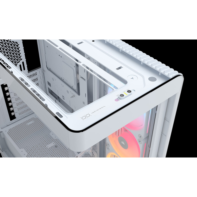 Корпус Corsair Frame 4500X LX-R RGB iCUE LINK, Midi-Tower, TG, 3x120mm ARGB reverse fans, 2xUSB-A 3.