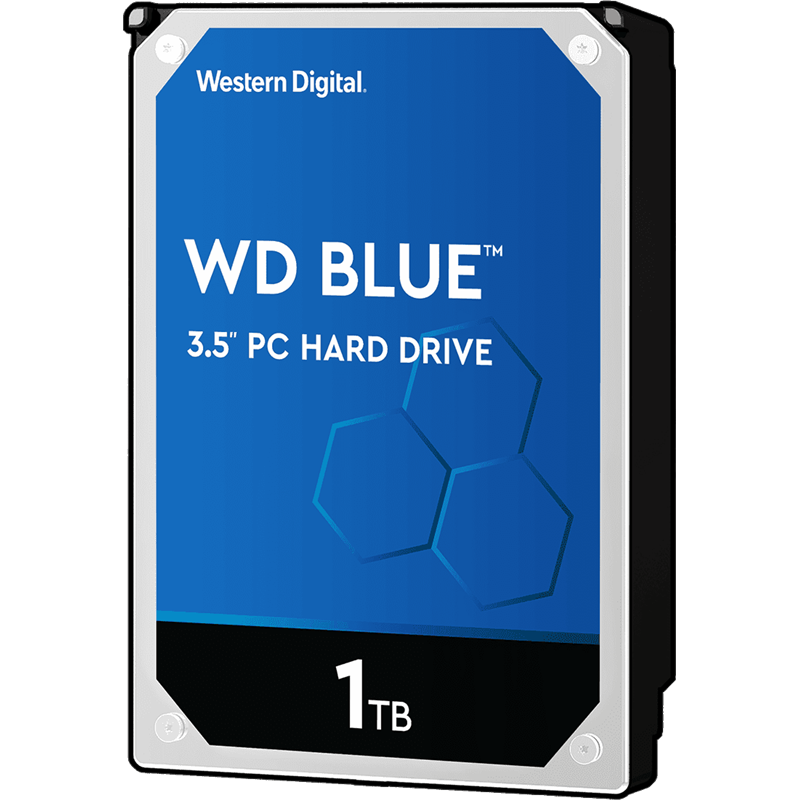 Жесткий диск WD SATA-III 1TB WD10EZEX Desktop Caviar Blue (7200rpm) 64Mb 3.5"