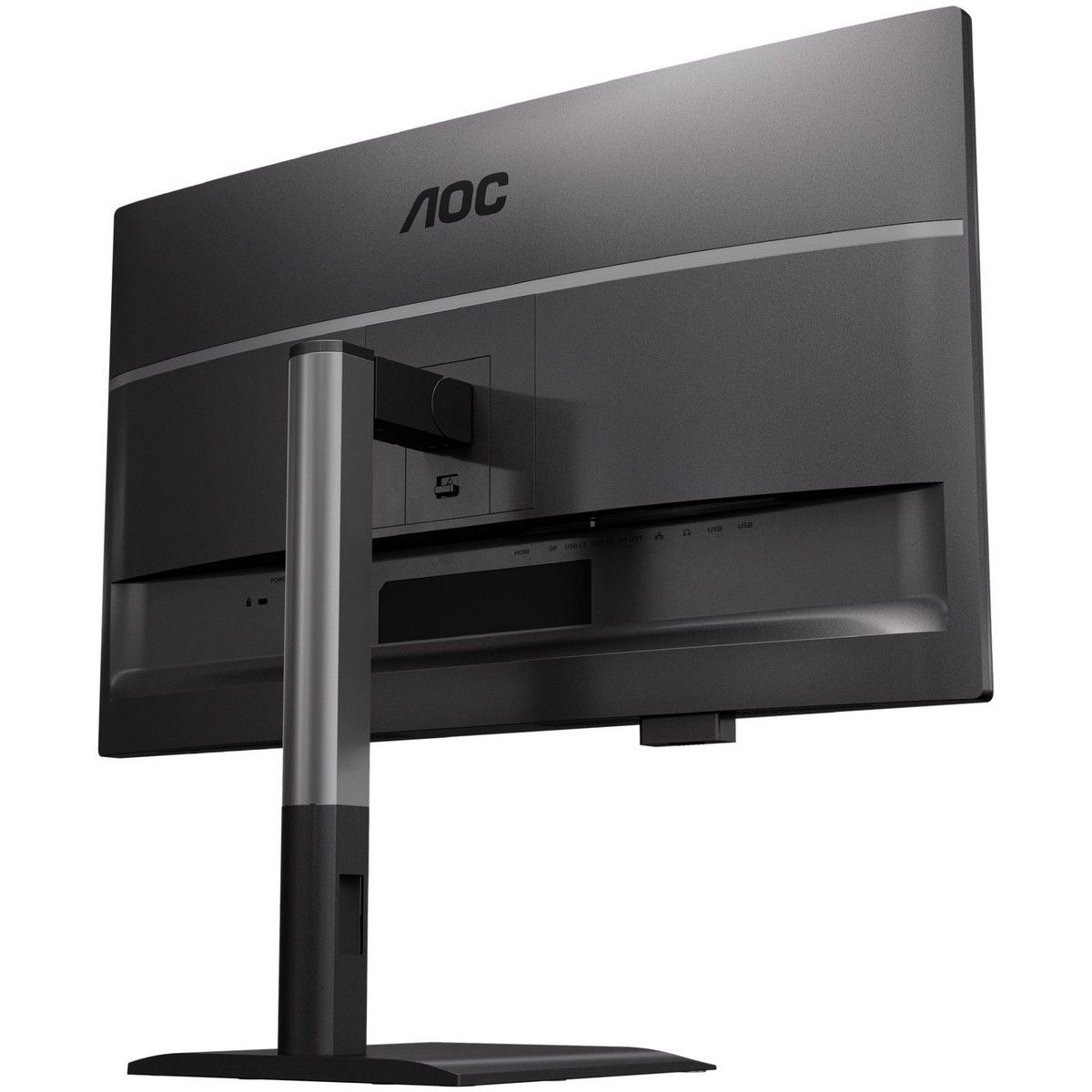 Монитор 27" AOC 2560x1440 WLED 16:9 IPS 350cd, 1500:1, 50M:1, 4ms, 178°/178°, HDMI, DP, USB hub: 4*U