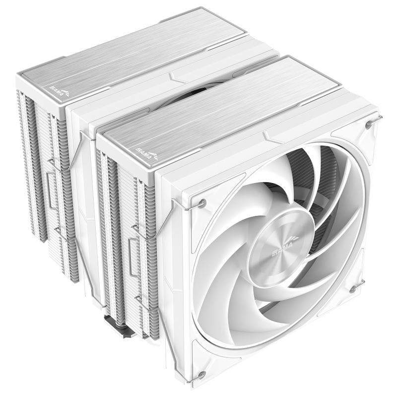 Кулер для процессора SAMA A60W (265W, 4-pin PWM, 156.5mm, 6x6mm, 2x120mm, 78CFM, 29dBA, 2200RPM, S: 