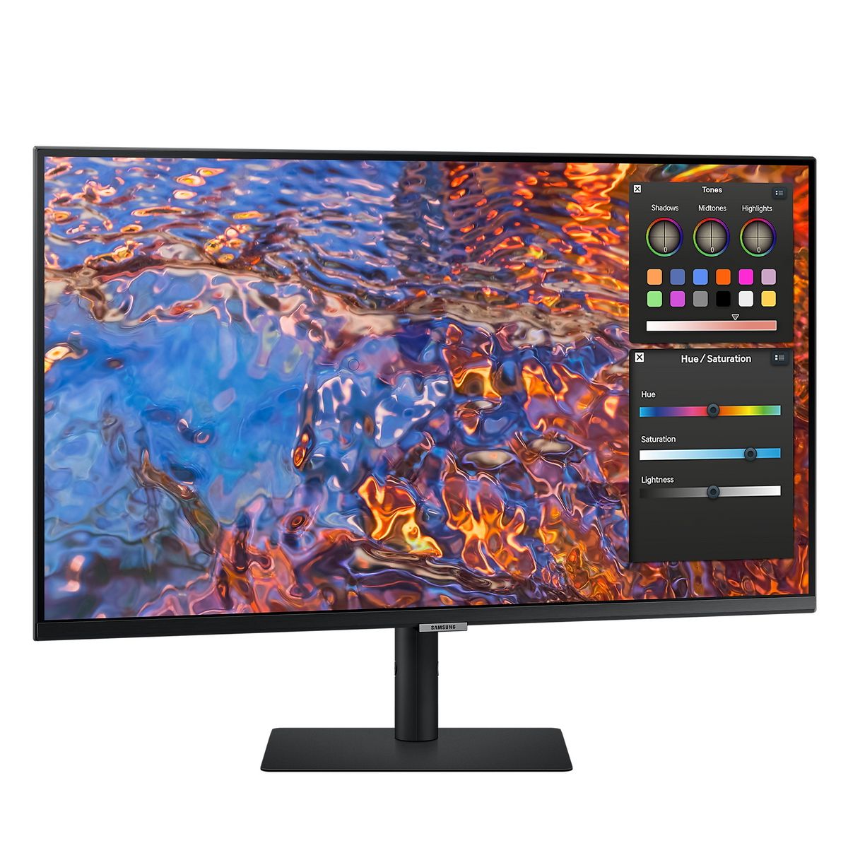 Монитор Samsung 32" ViewFinity S8 S32B800PXI черный IPS LED 5ms 16:9 HDMI полуматовая HAS Piv 350cd 
