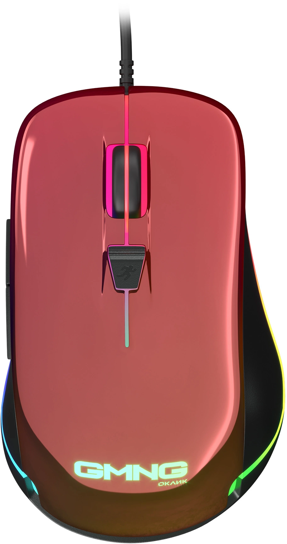 Мышь GMNG 850GM красный/черный оптическая 7200dpi USB 6but (1533460)