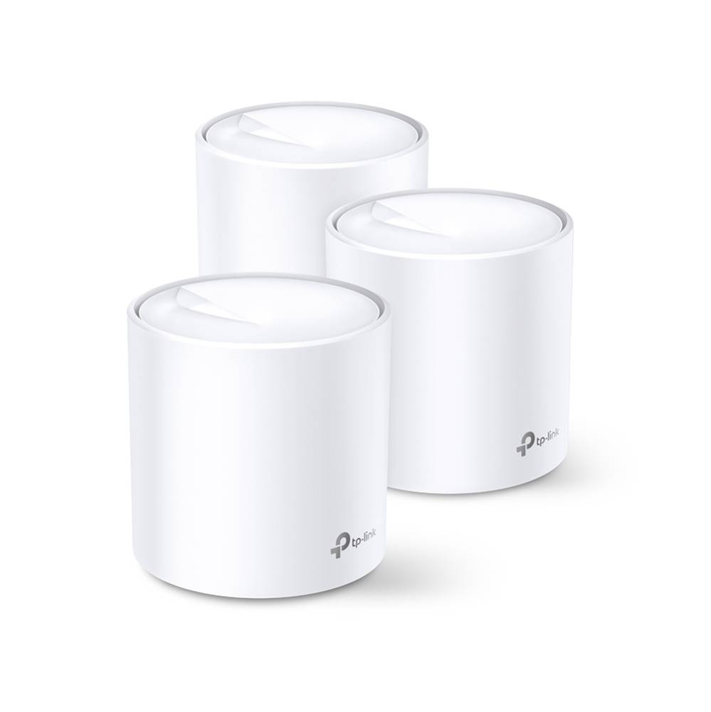 Mesh система TP-LINK Wi-Fi, стандарт Wi-Fi: 802.11ax, частотный диапазон 2.4/5 ГГц, макс. скорость: 