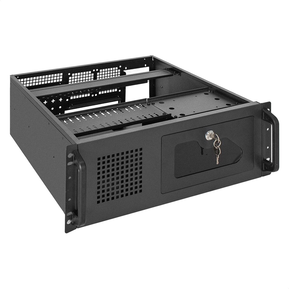 Серверный корпус ExeGate Pro 4U450-17 &lt/RM 19", высота 4U, глубина 450, без БП,2* USB&gt/