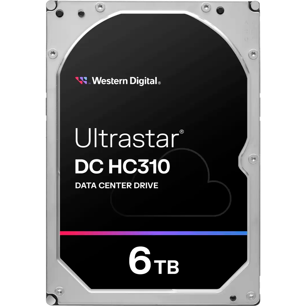 Жесткий диск WD SATA-III 6TB 0B36039\0B36535 HUS726T6TALE6L4 Server Ultrastar DC HC310 512E (7200rpm