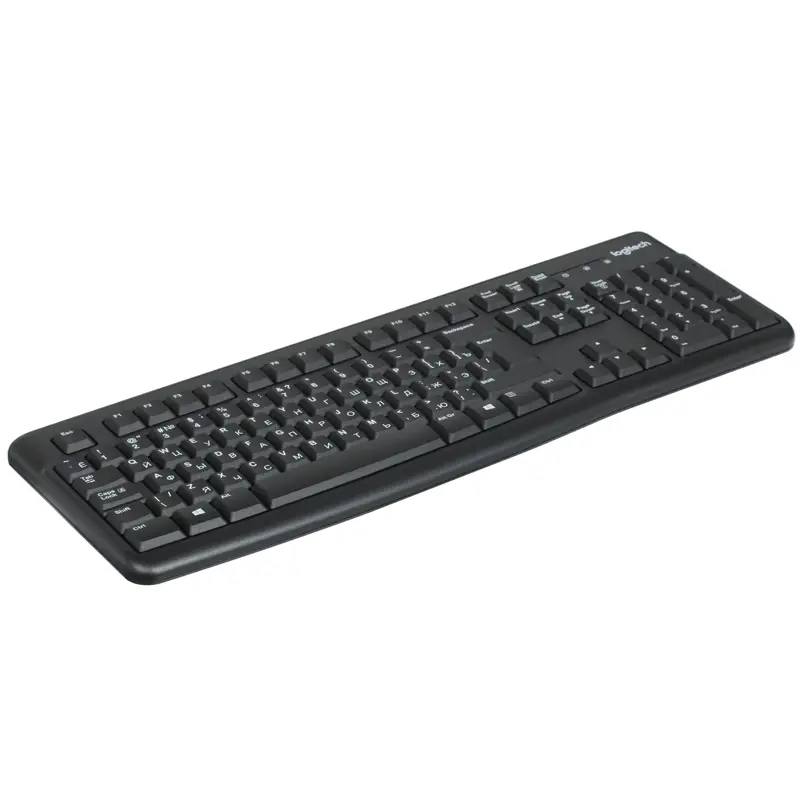 Клавиатура Logitech K120 черный USB (920-002522)