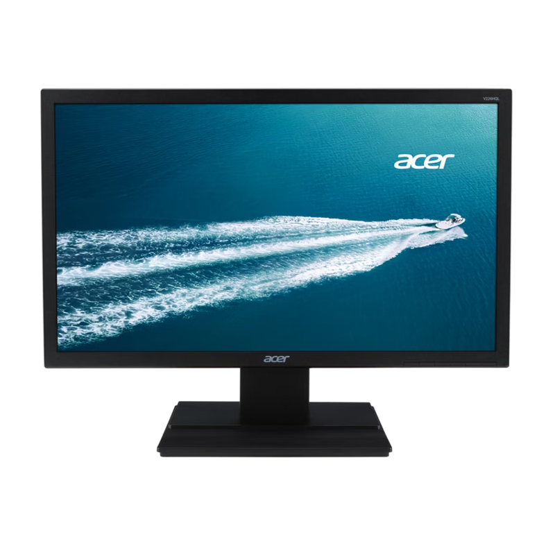 Монитор Acer 19.5" V206QAbi черный TN+film LED 5ms 16:9 HDMI матовая 200cd 170гр/160гр 1600x900 75Hz VGA HD 2.1кг