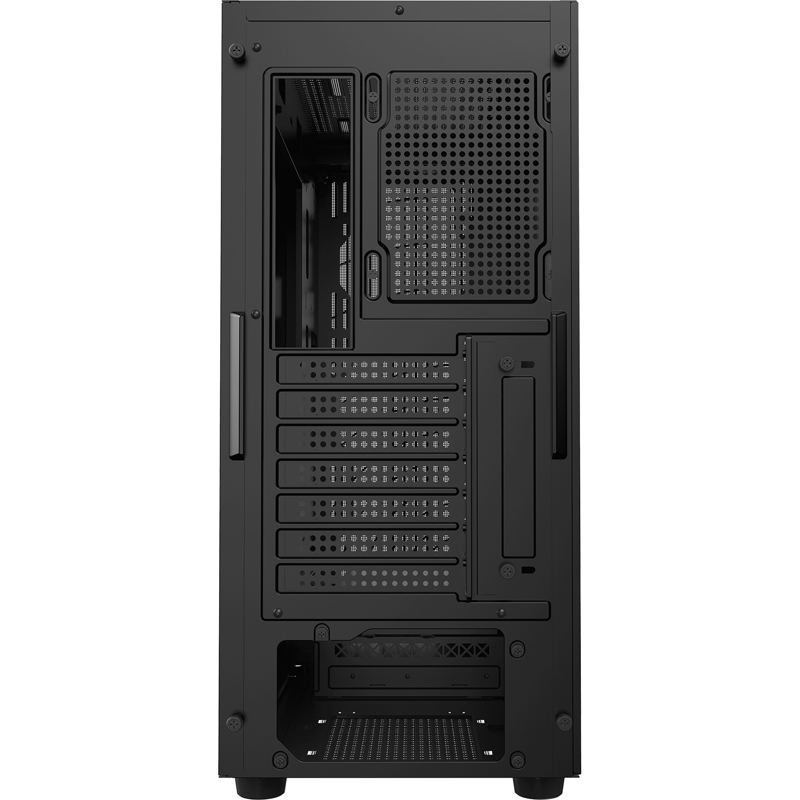 Корпус Ocypus Gamma C70 BK, Midi-Tower, TG, no fans, 1xUSB-A 3.0 + 1xUSB 2.0, ATX, mATX, mITX Black