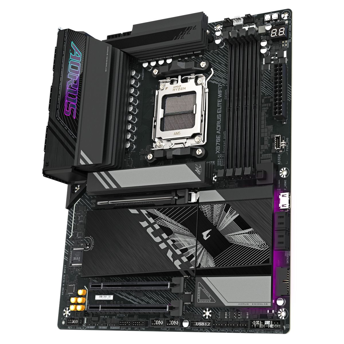 Материнская плата Gigabyte X870E AORUS ELITE WIFI7, RTL