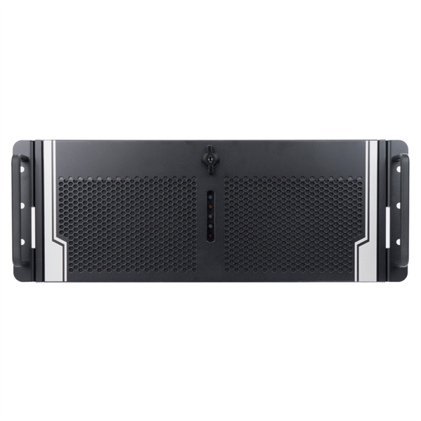 Корпус серверный InWin IW-R400-01N ________________ /USB3.0*2/Rear fan 8025mm 4200RPM*2/Front fan 80