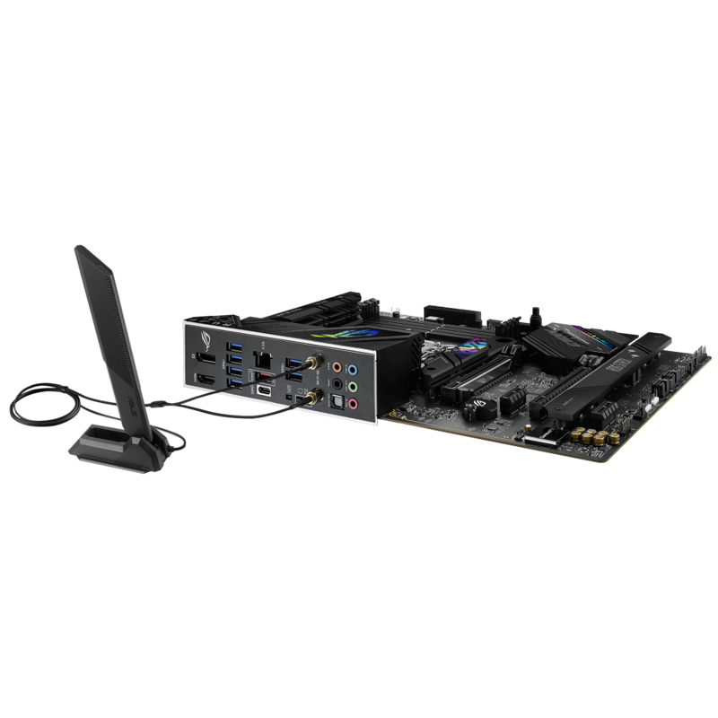 Материнская плата Asus ROG STRIX B760-F GAMING WIFI Soc-1700 Intel B760 4xDDR5 ATX AC`97 8ch(7.1) 2.