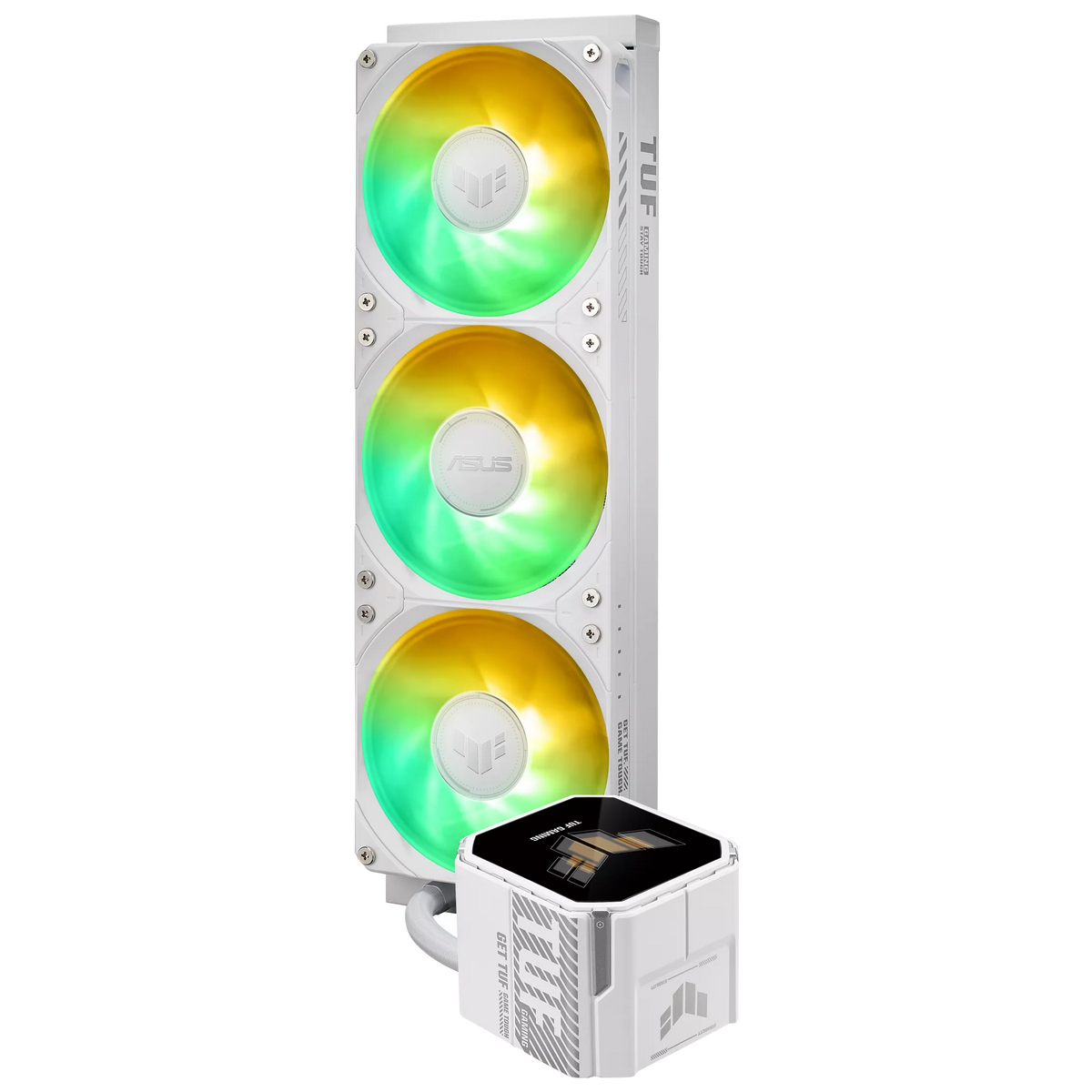 Жидкостная система охлаждения ASUS TUF GAMING LC III 360 ARGB LCD WHT