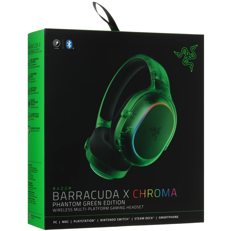 Гарнитура Razer Barracuda X Chroma - Phantom Green Ed. Headset