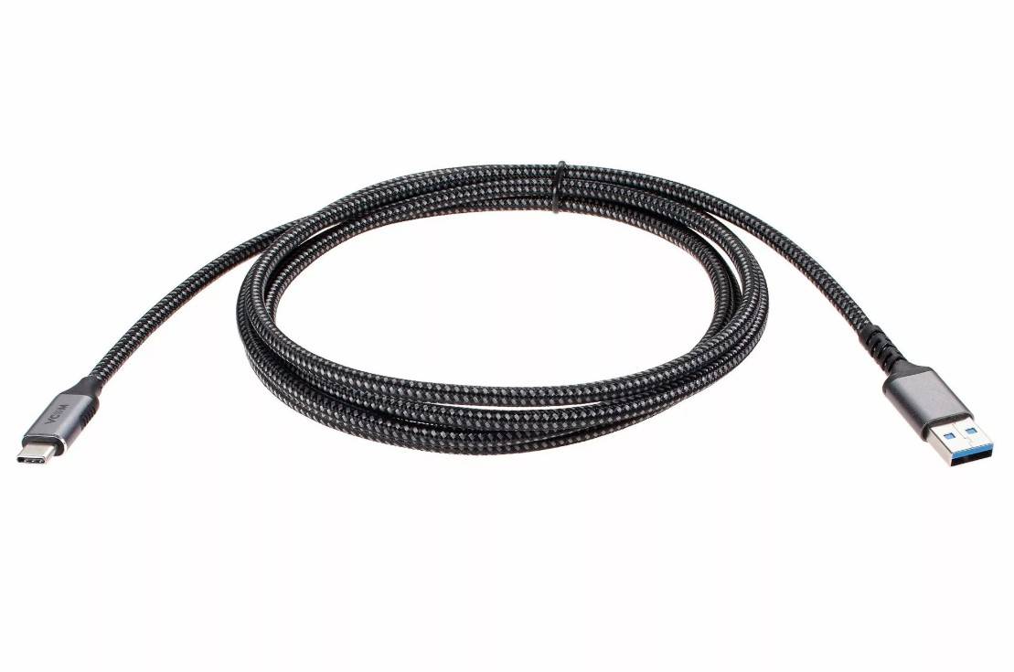 Кабель USB3.2 Gen2, AM->CM, 10Gbs, All Shell 2м VCOM <CU401M-2M>