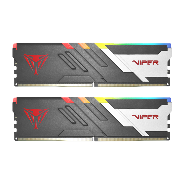 Память DDR5 2x16Gb 7200MHz Patriot PVVR532G720C34K Viper Venom RGB RTL Gaming PC5-57600 CL34 DIMM 28