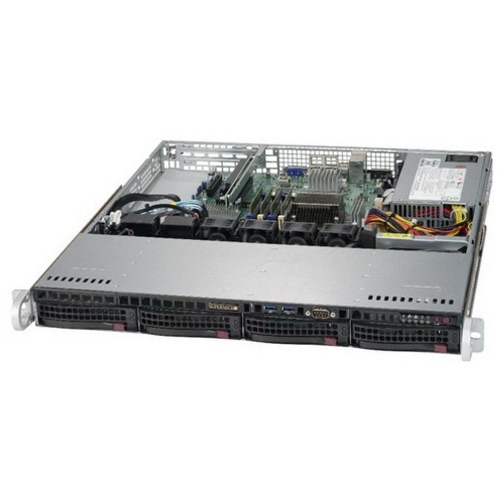 Платформа системного блока с ЦПУ SuperMicro SYS-5019S-M-G1585L Super X11SSH-GF-1585L   CSE-813MFTQC-350CB