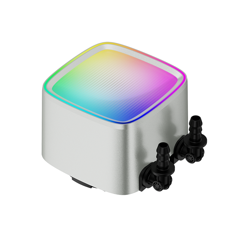 Система жидкостного охлаждения Geometric Future Eskimo Pro 360 (240W, 360mm, ARGB, White/ Fans: 3x12