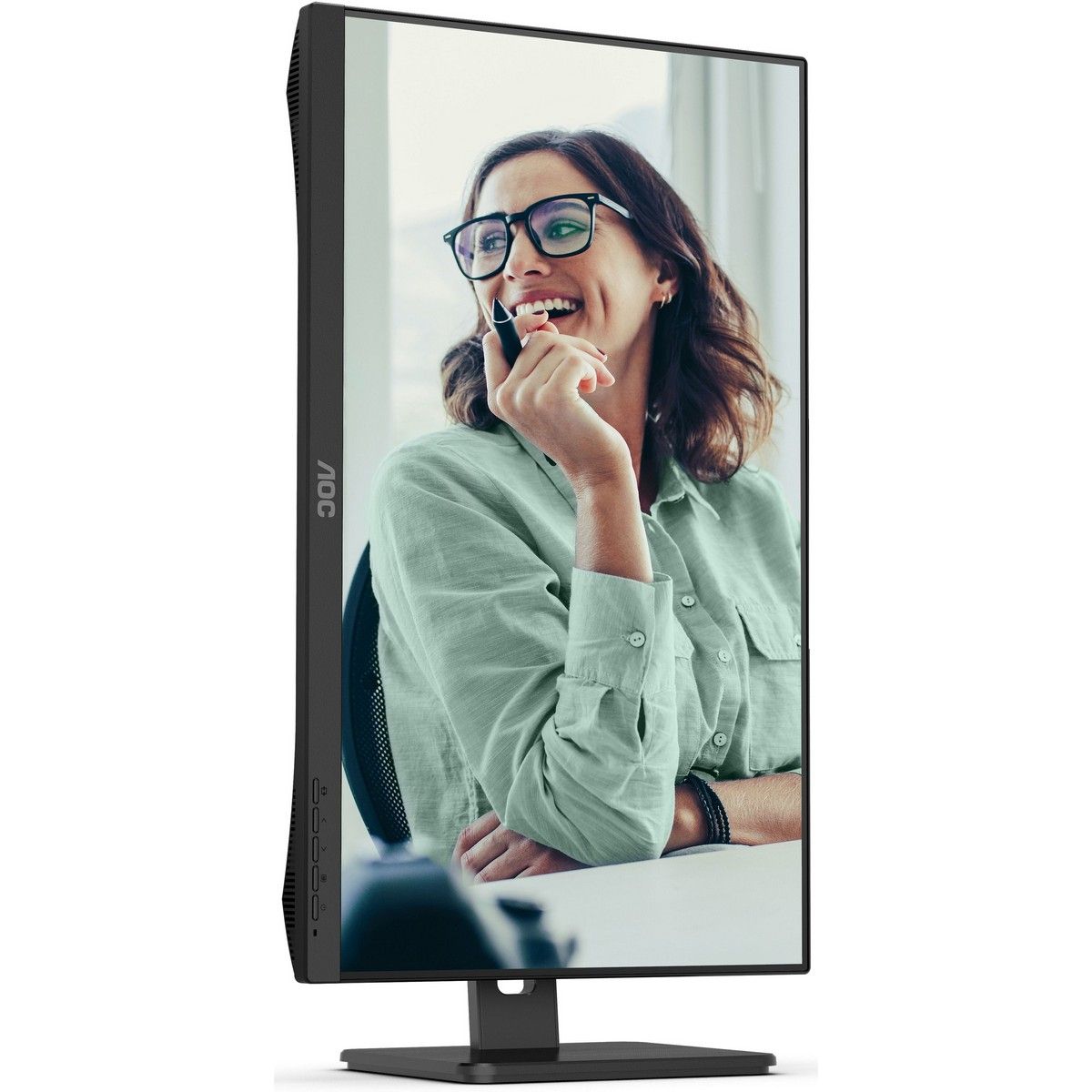 Монитор AOC 27" Pro Q27P3CV черный IPS LED 4ms 16:9 HDMI M/M матовая HAS Piv 1000:1 350cd 178гр/178г