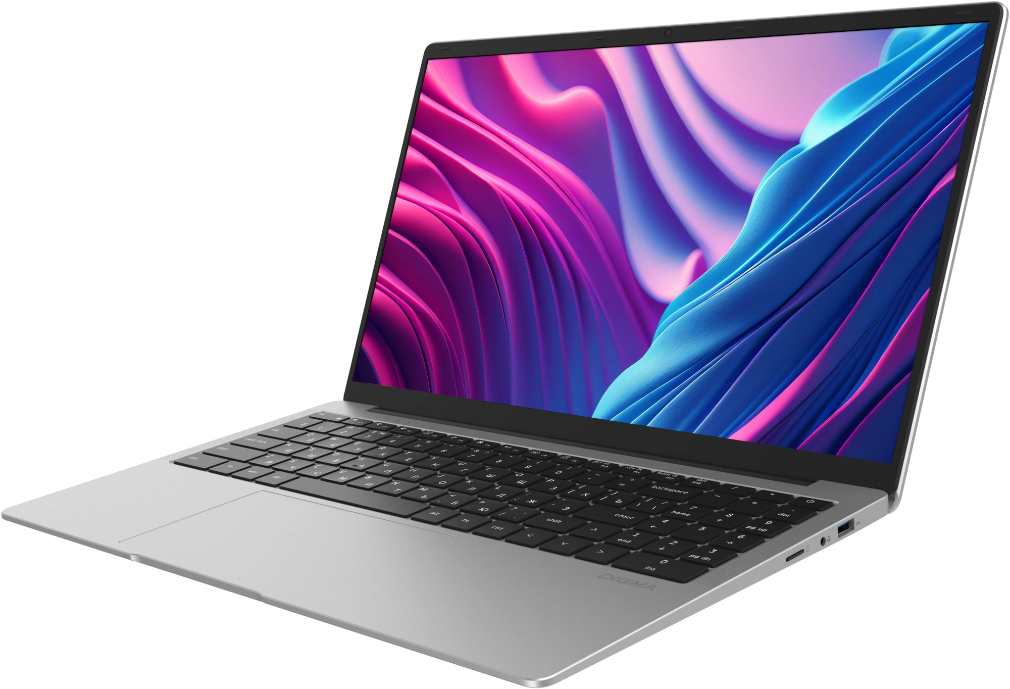 Ноутбук Digma EVE C5403 Celeron N4020 4Gb SSD128Gb Intel UHD Graphics 600 15.6" IPS FHD (1920x1080) 
