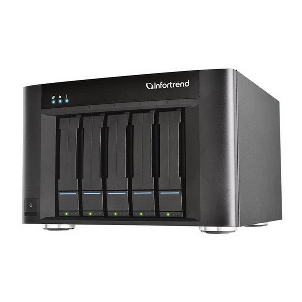 Система хранения данных EonStor GSe Pro 200 5bay, High IOPS Solution, desktop cloud-integrated unifi